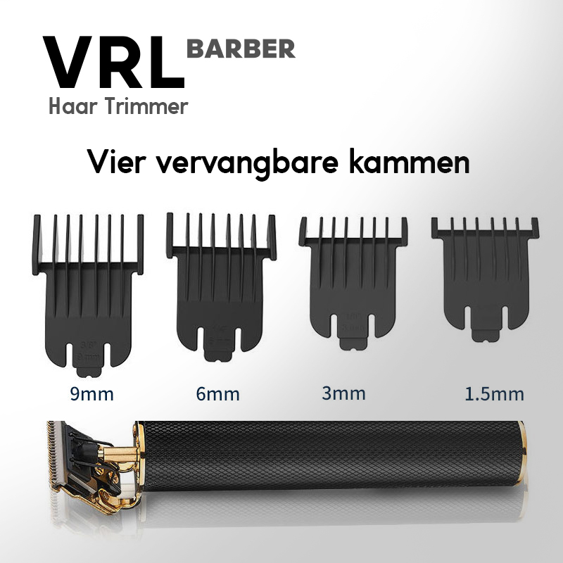 VRL Hair Trimmer Black 4
